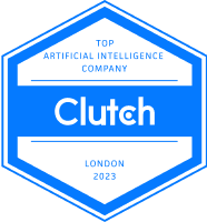 Clutch TOP artificial INTELLIGENCE london 2023 logo